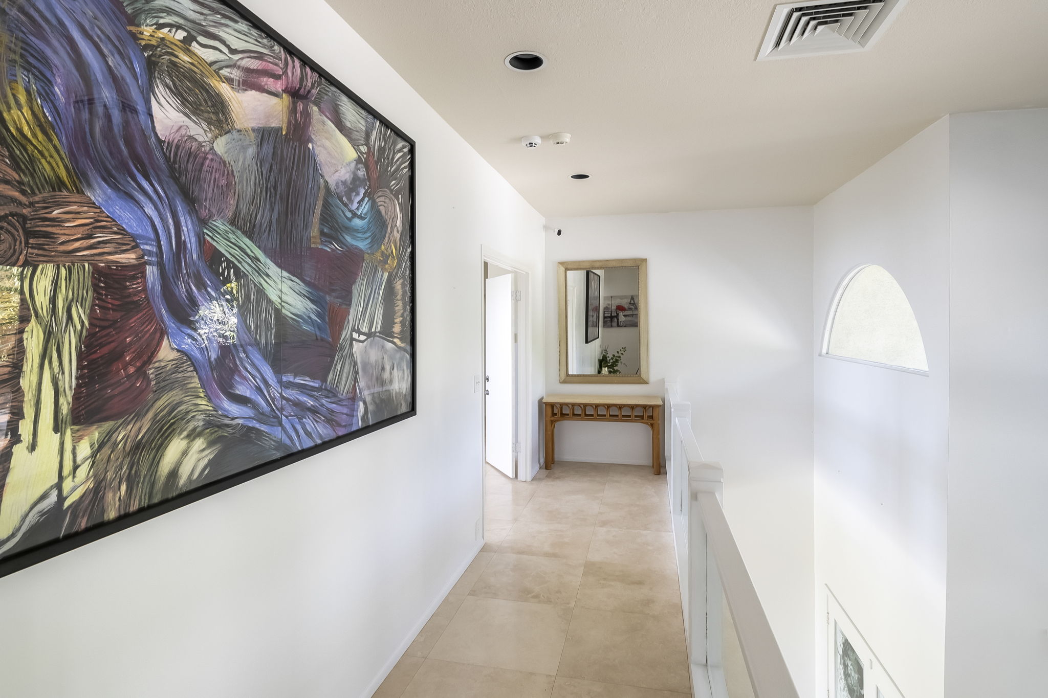 upstairs hall to the Master and 2 other bedrooms