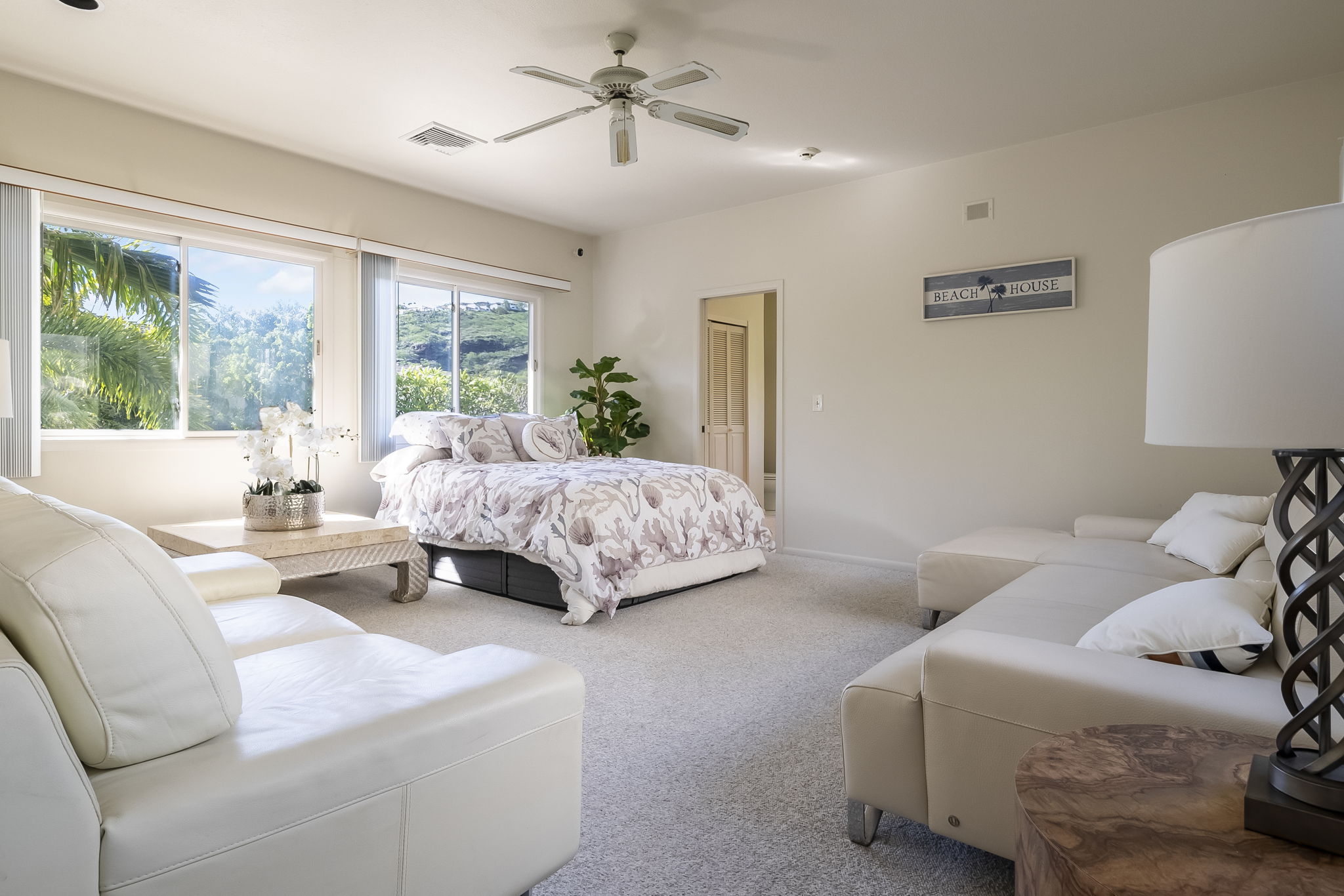 Upstairs Guest Cottage Bedroom #1