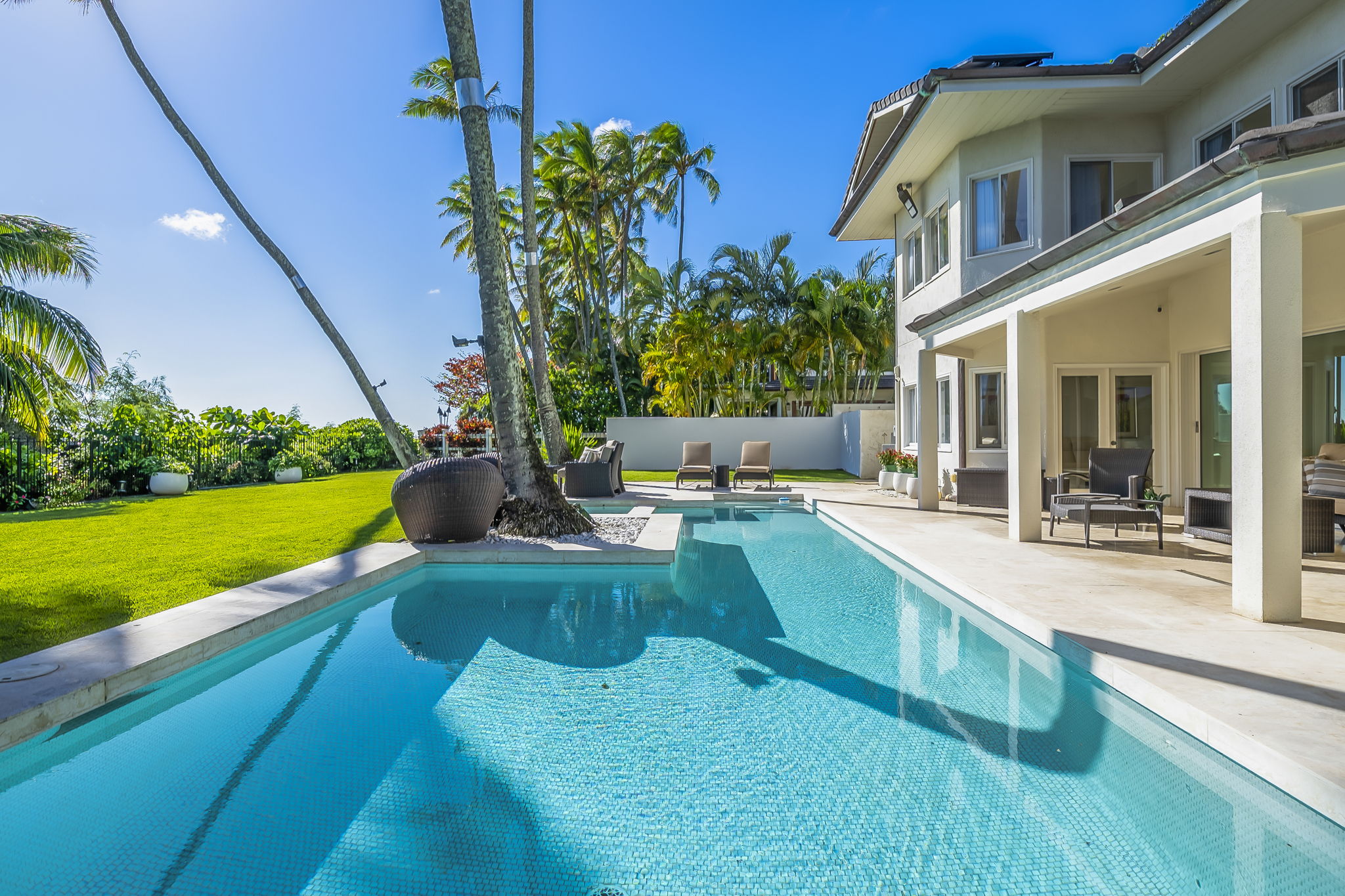 beautiful big swimming pool