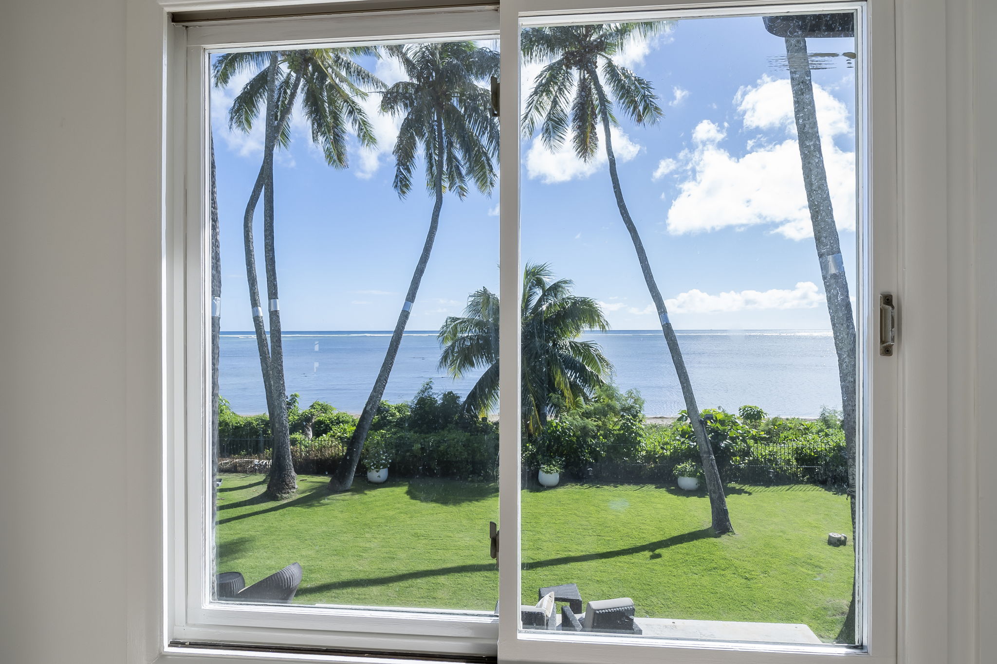 Master Bedroom, one window view