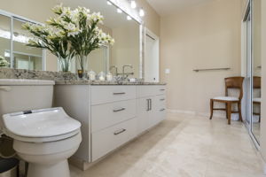 Master Bath: HIS vanity area+closet