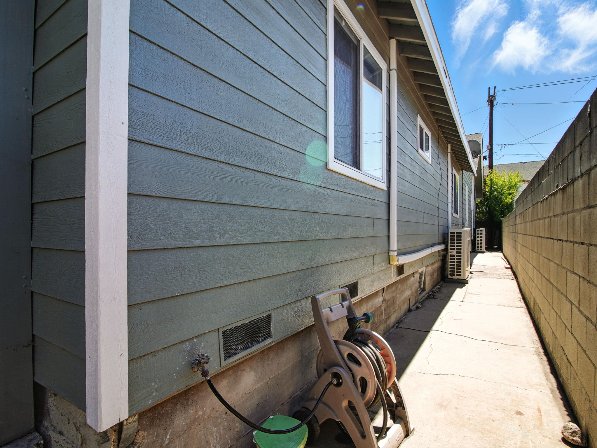 Exterior Backside with new mini splits