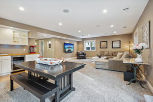 Basement family room