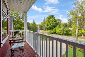 2nd Floor balcony