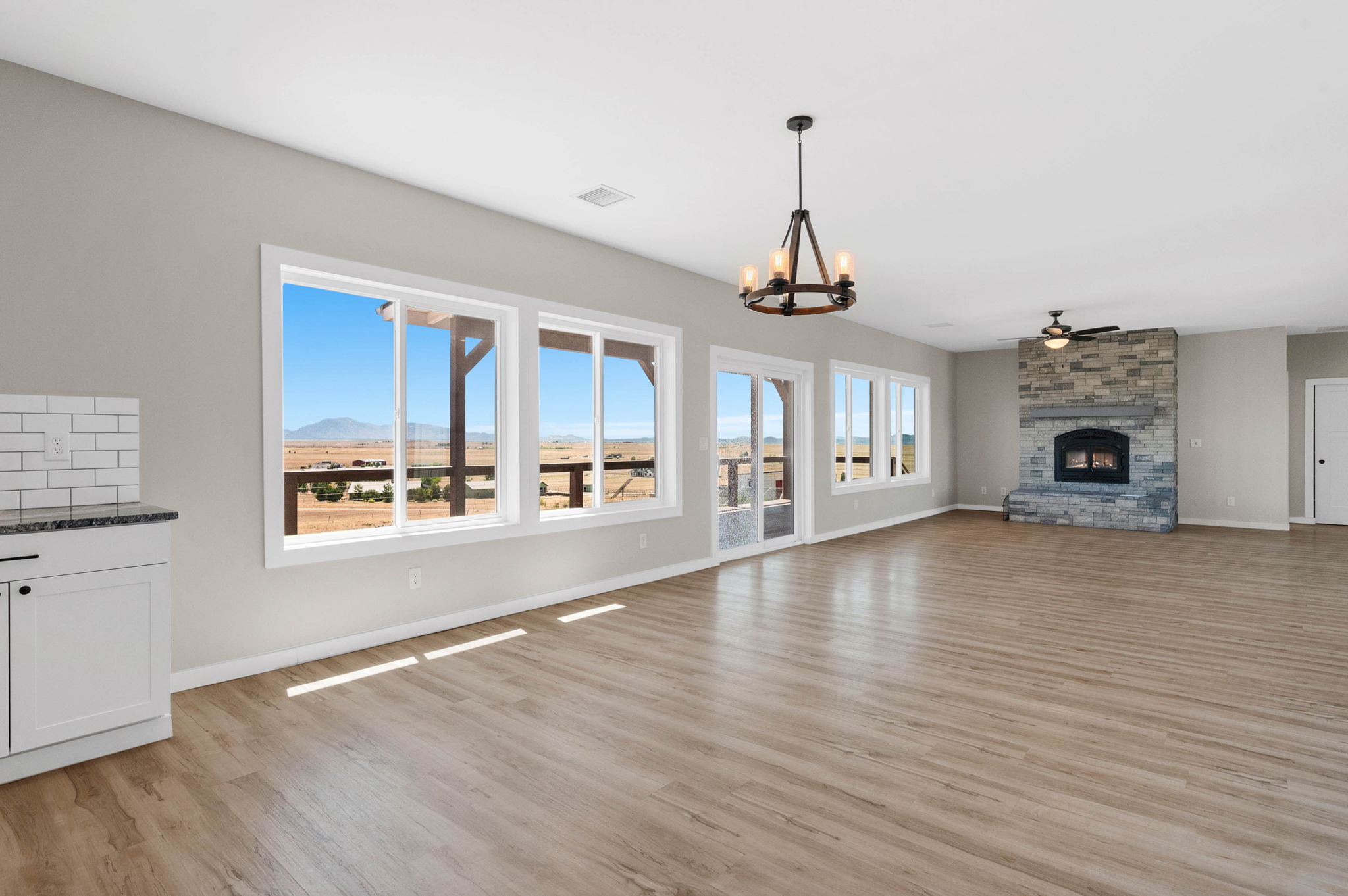 Dining Room to Living Room