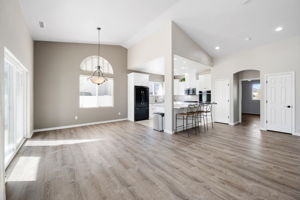 Dining Room and Kitchen
