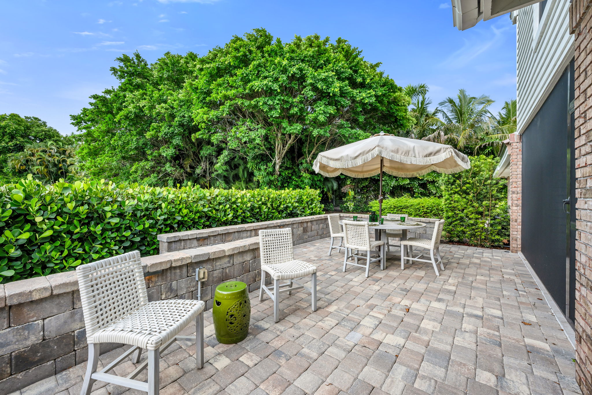 Rear Patio