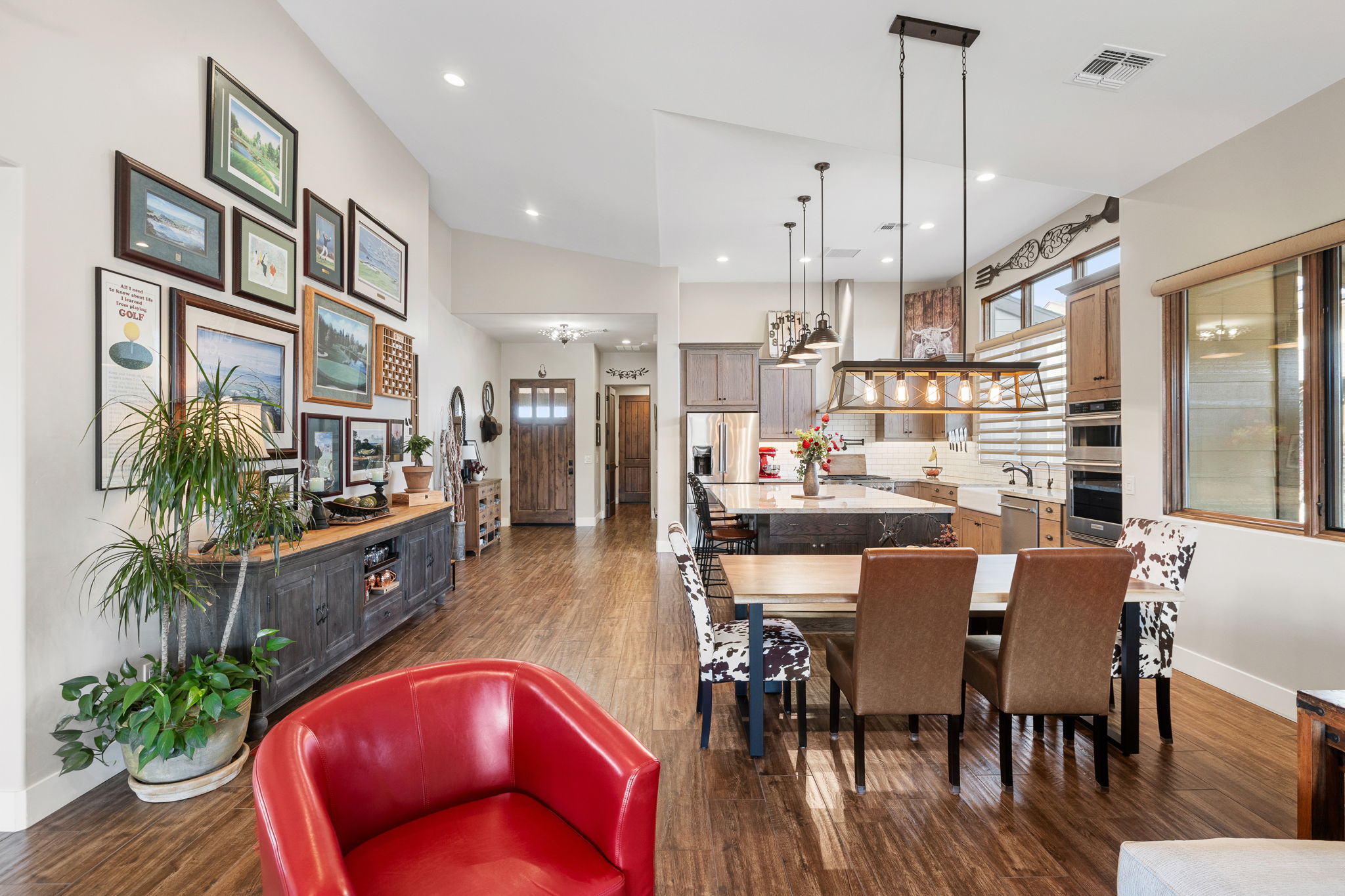 Living Room to Dining Room