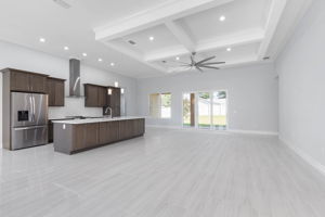 Great room-12 foot ceilings