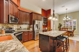 Kitchen recently upgraded with new SS appliances