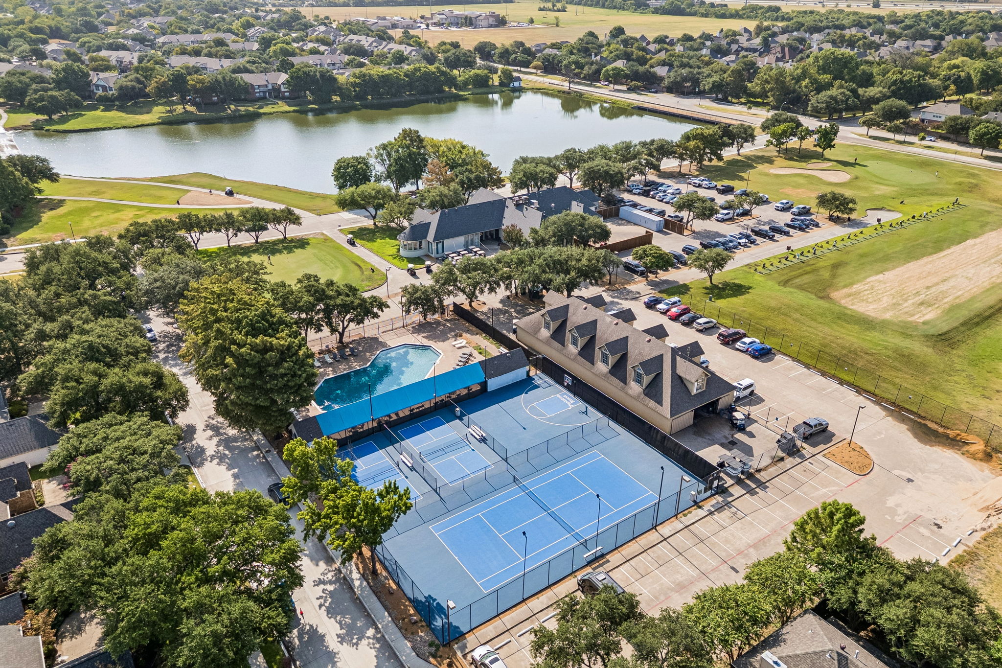 Area Tennis and Pickleball Courts