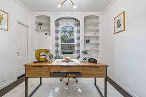 4 of 4 bedrooms with built in window seat