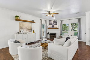 Open Floor Plan with Green View living