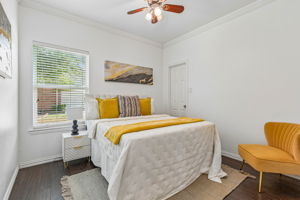3 of 4 bedrooms