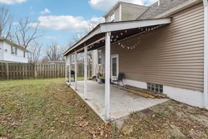 Rear Covered Patio