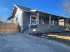 New gate to drive-through garage