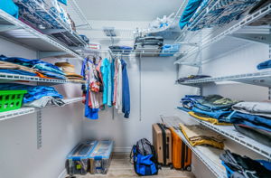 Master Bedroom Walk-in Closet