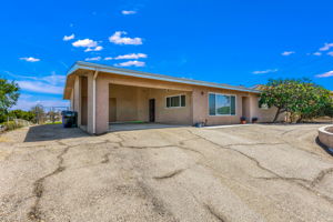 Double carport with storage