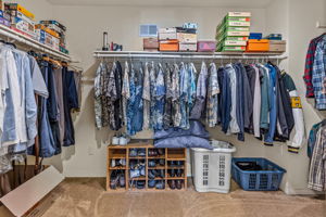 Primary Walk-in Closet