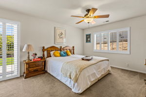 Primary ensuite with private access to backyard
