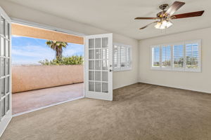 Upstairs suite w balcony and north, west and south views