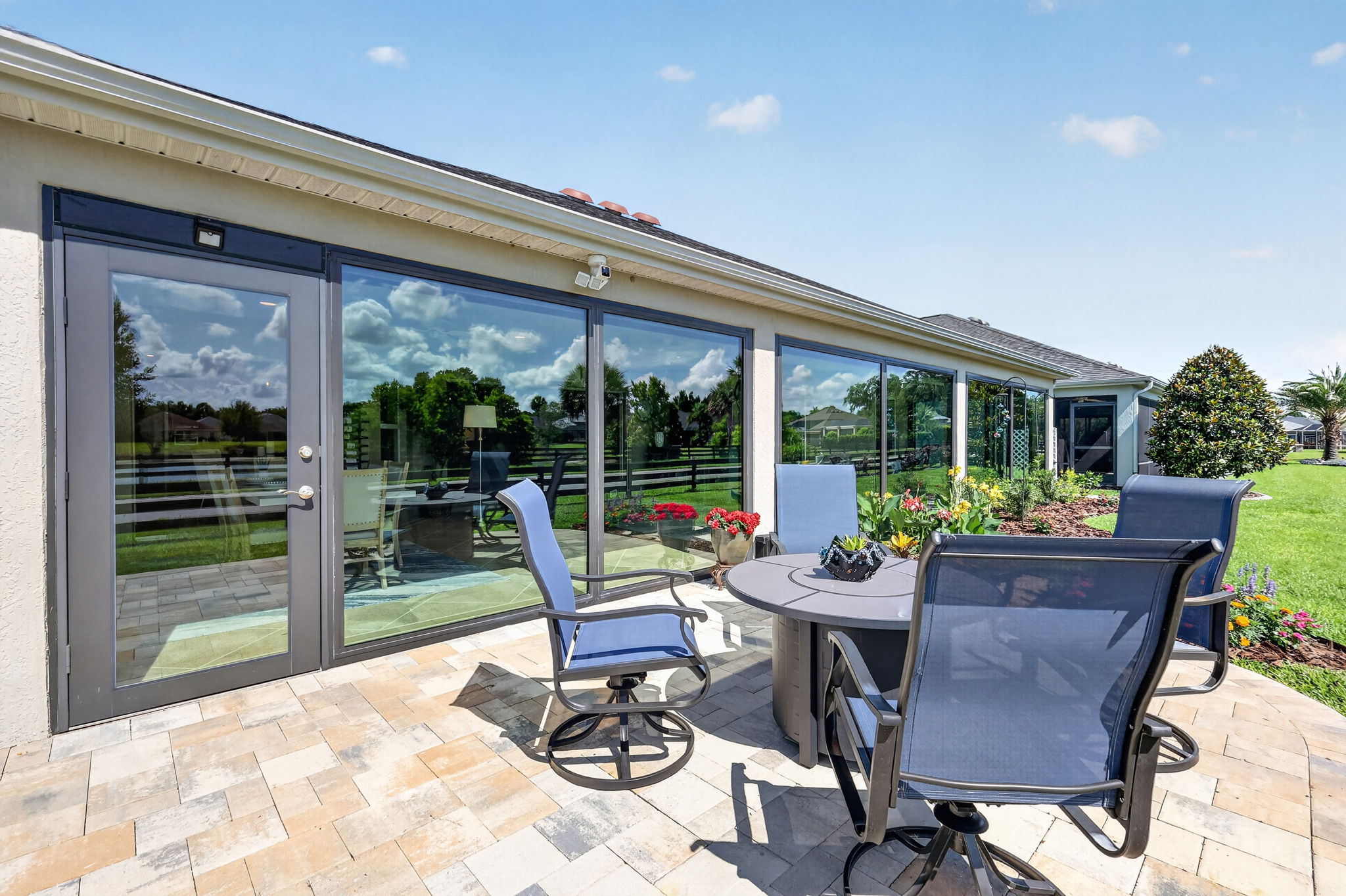 Rear Paver Patio