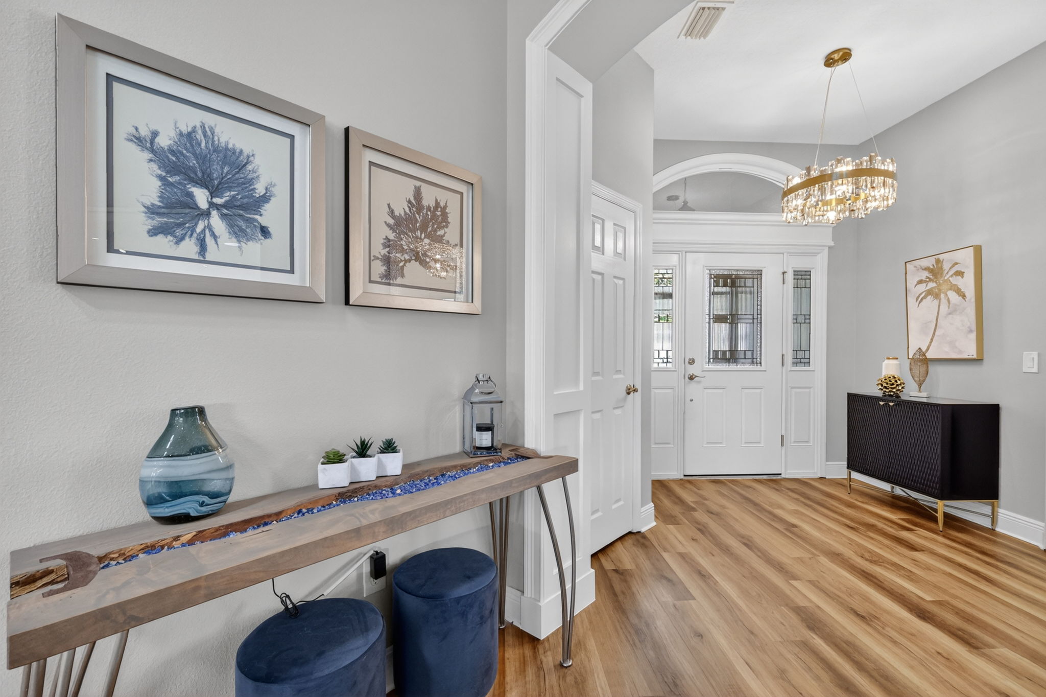 Foyer and Front Entry