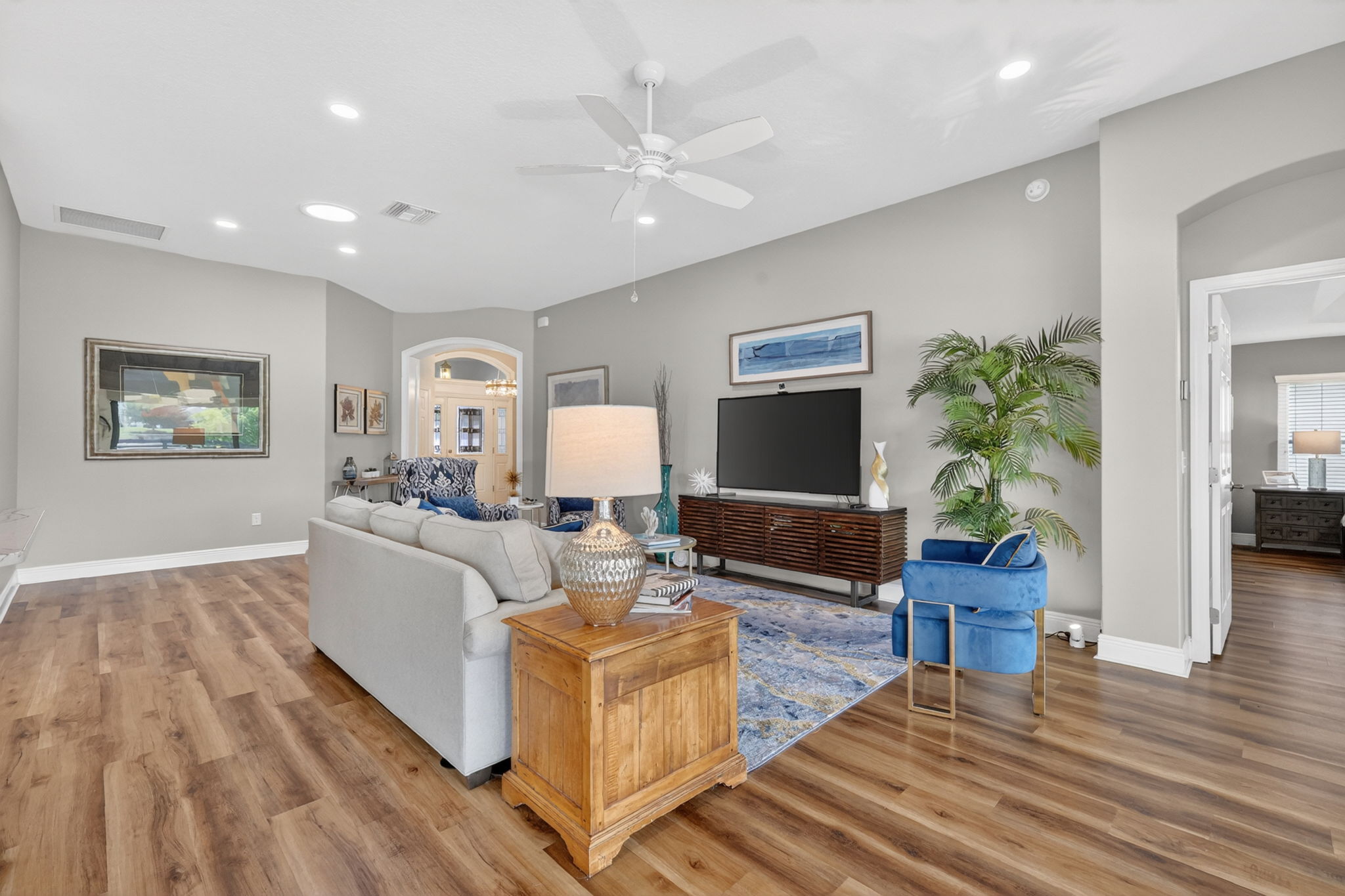 Living and Dining Rooms
