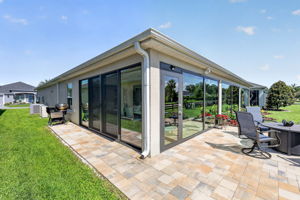 Rear Paver Patio