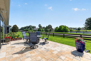 Rear Paver Patio with Water Views
