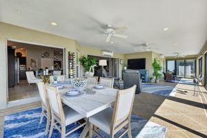 714sf Glass-Enclosed Lanai with TWO Mini-Splits and Water Views