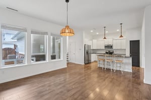 Open and airy family room with backyard views, seamless kitchen flow, and space to live large in style.