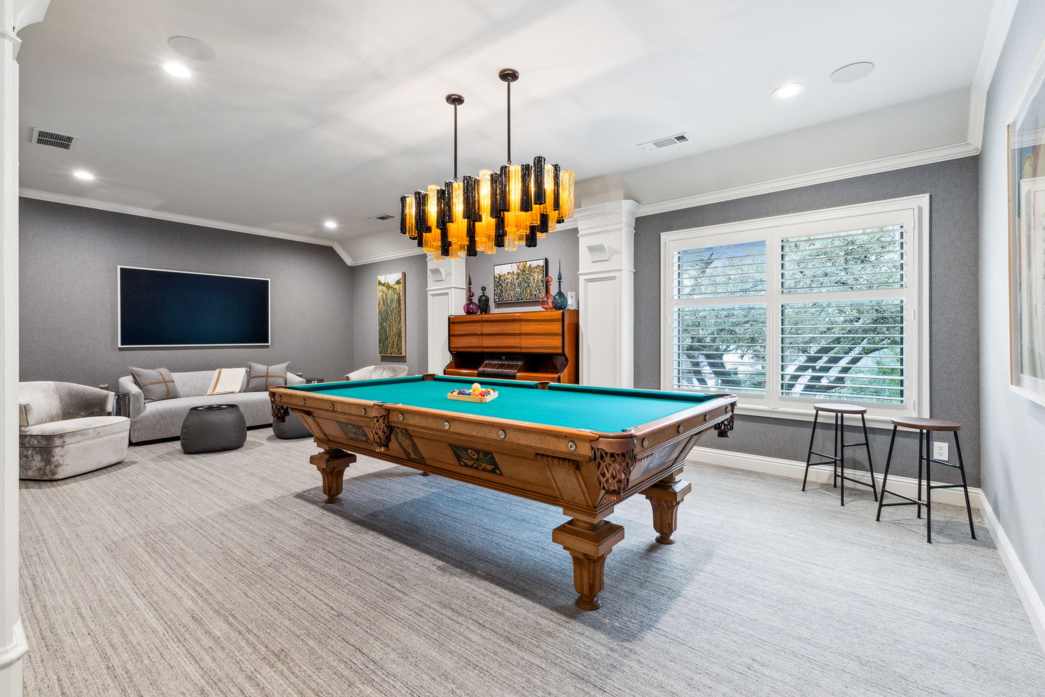 Upstairs family room