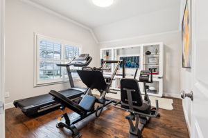 Workout room or bedroom