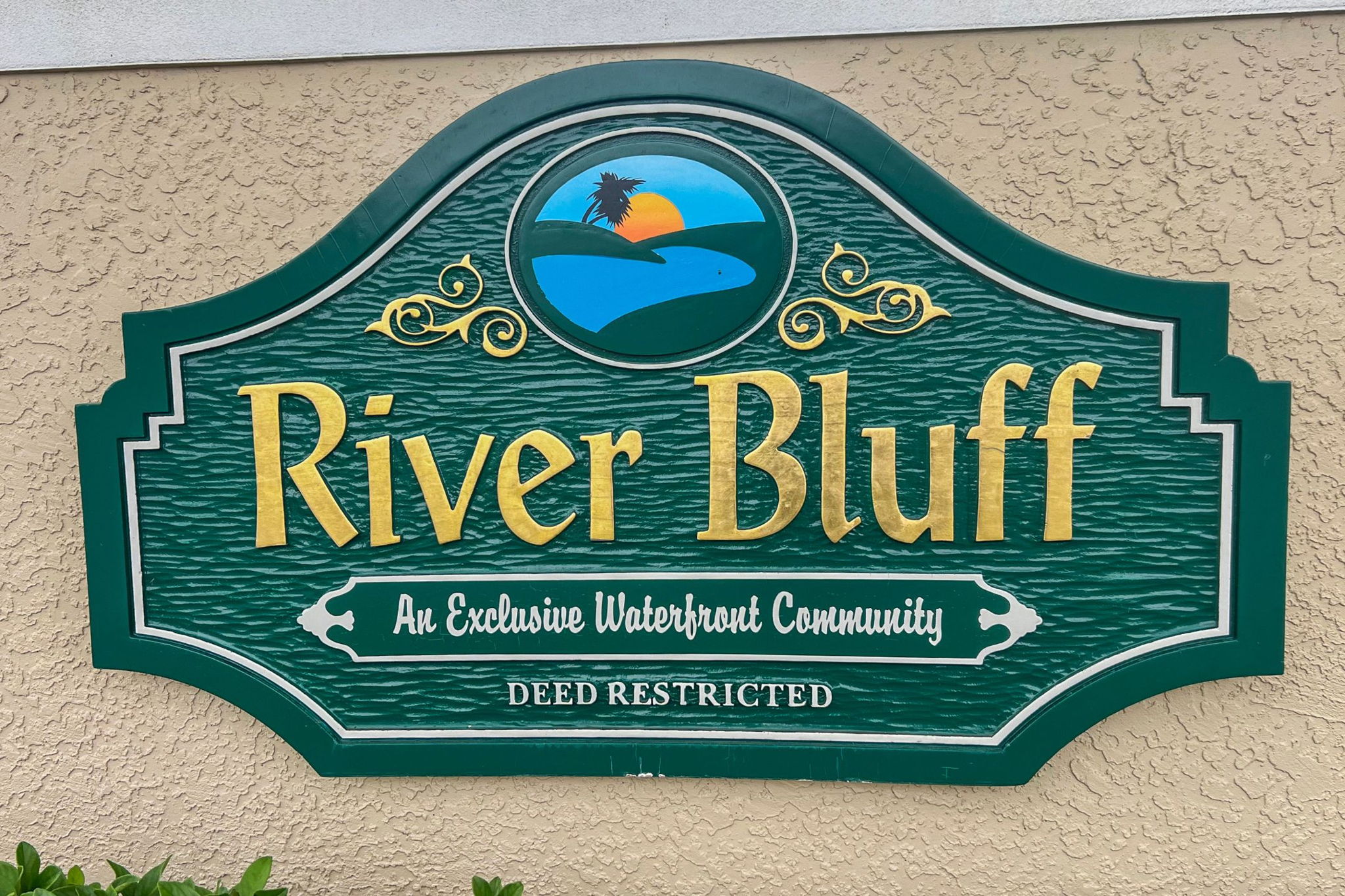 Sign River Bluff