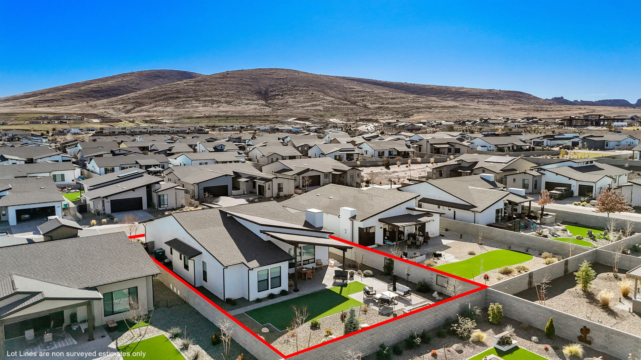 Aerial Back (3) Lot Lines