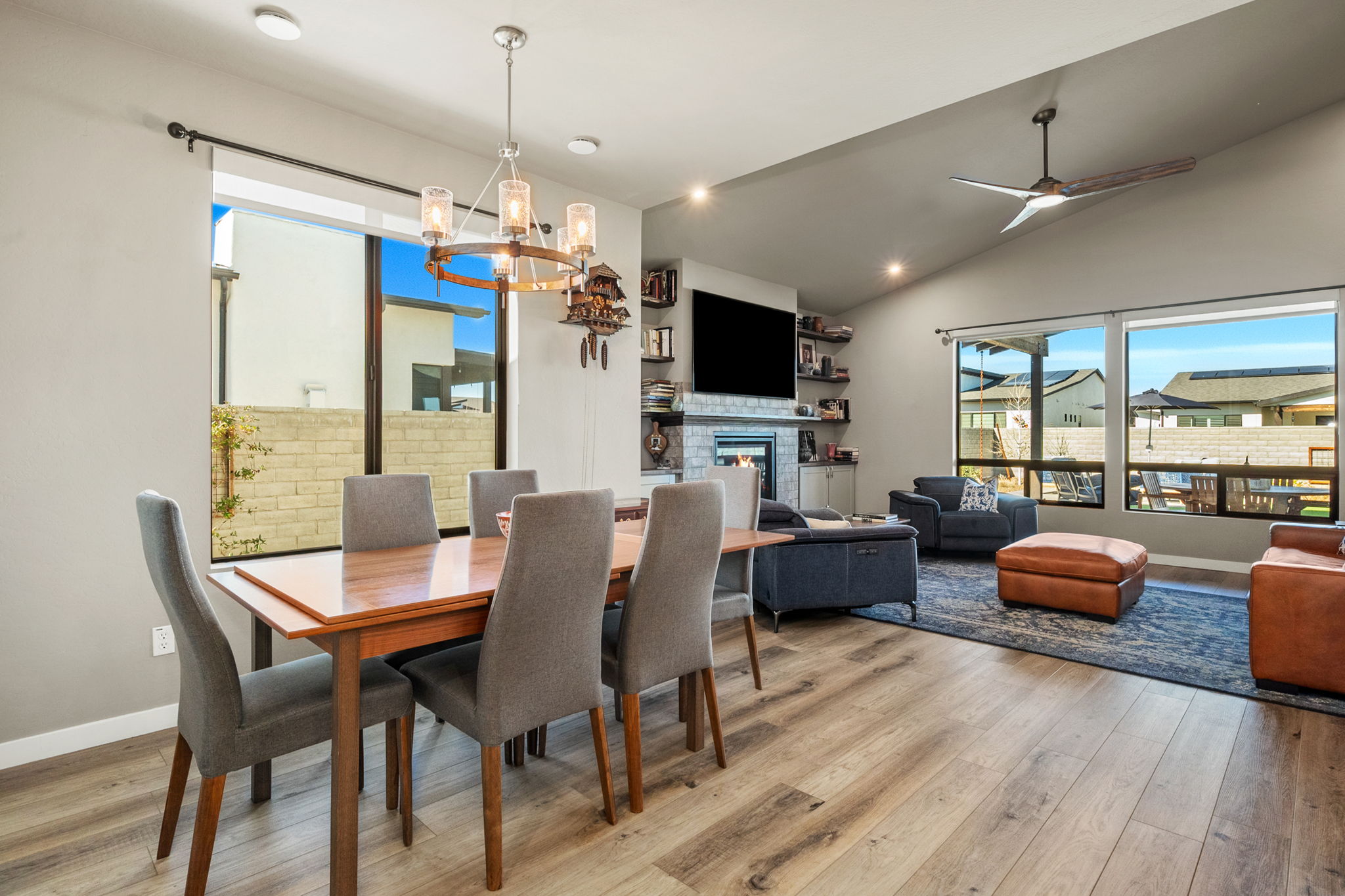 Dining Room to Living Room