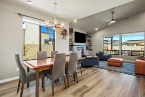 Dining Room to Living Room
