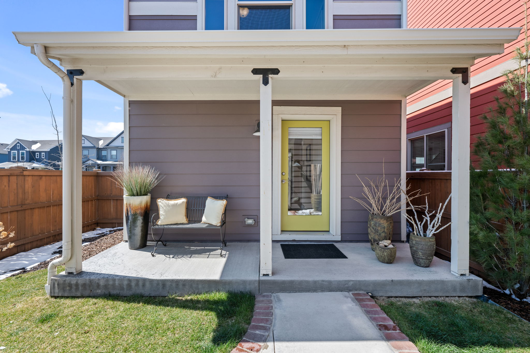 Covered Back Porch