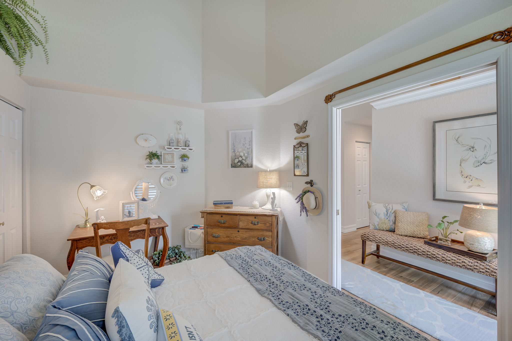 Alternate angle of the bedroom