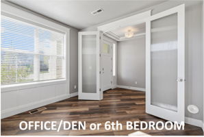 Office or 6th Bedroom