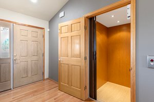 Front Door Entry - Elevator to Lower Level