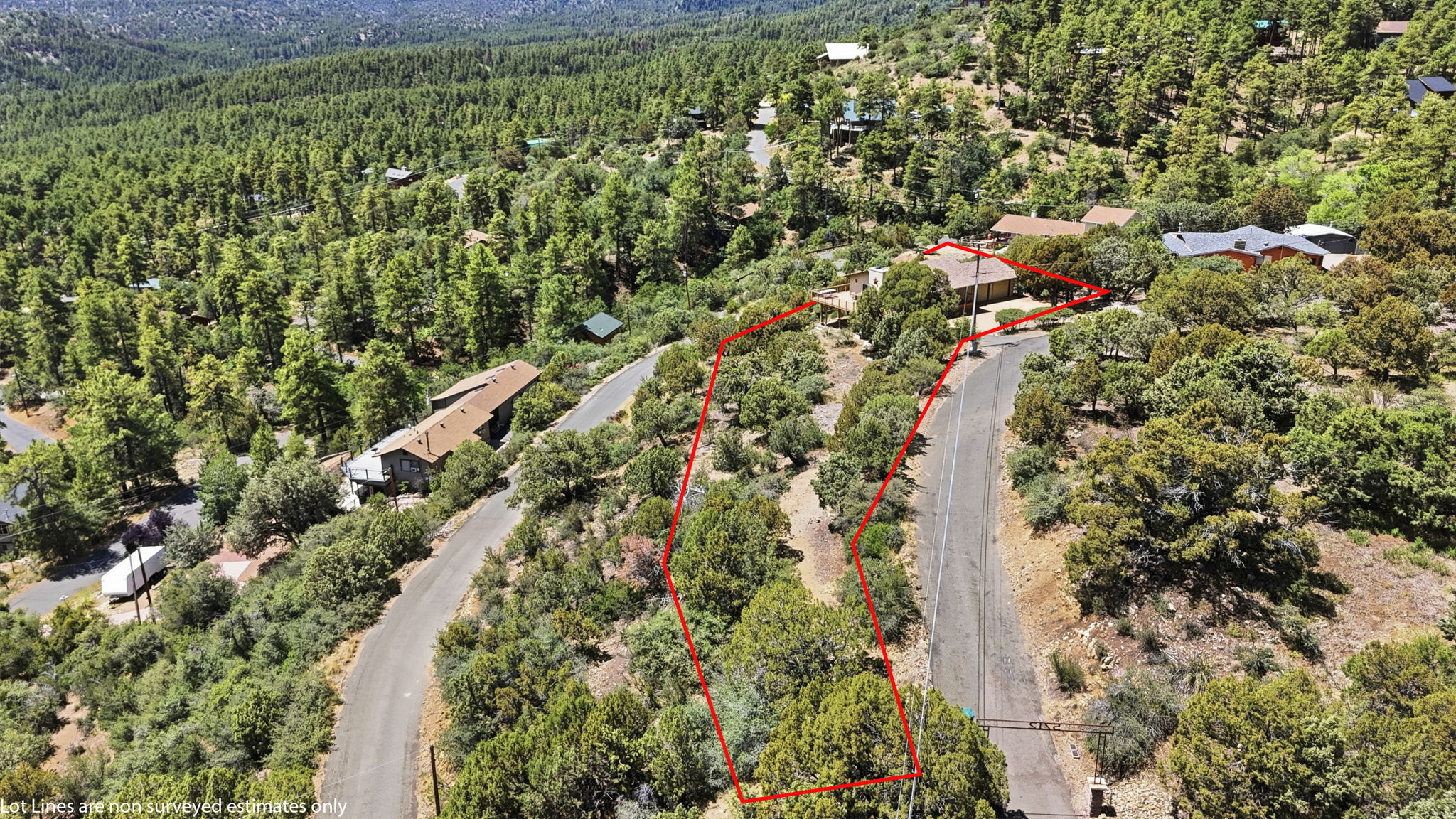 Aerial Front Lot Line