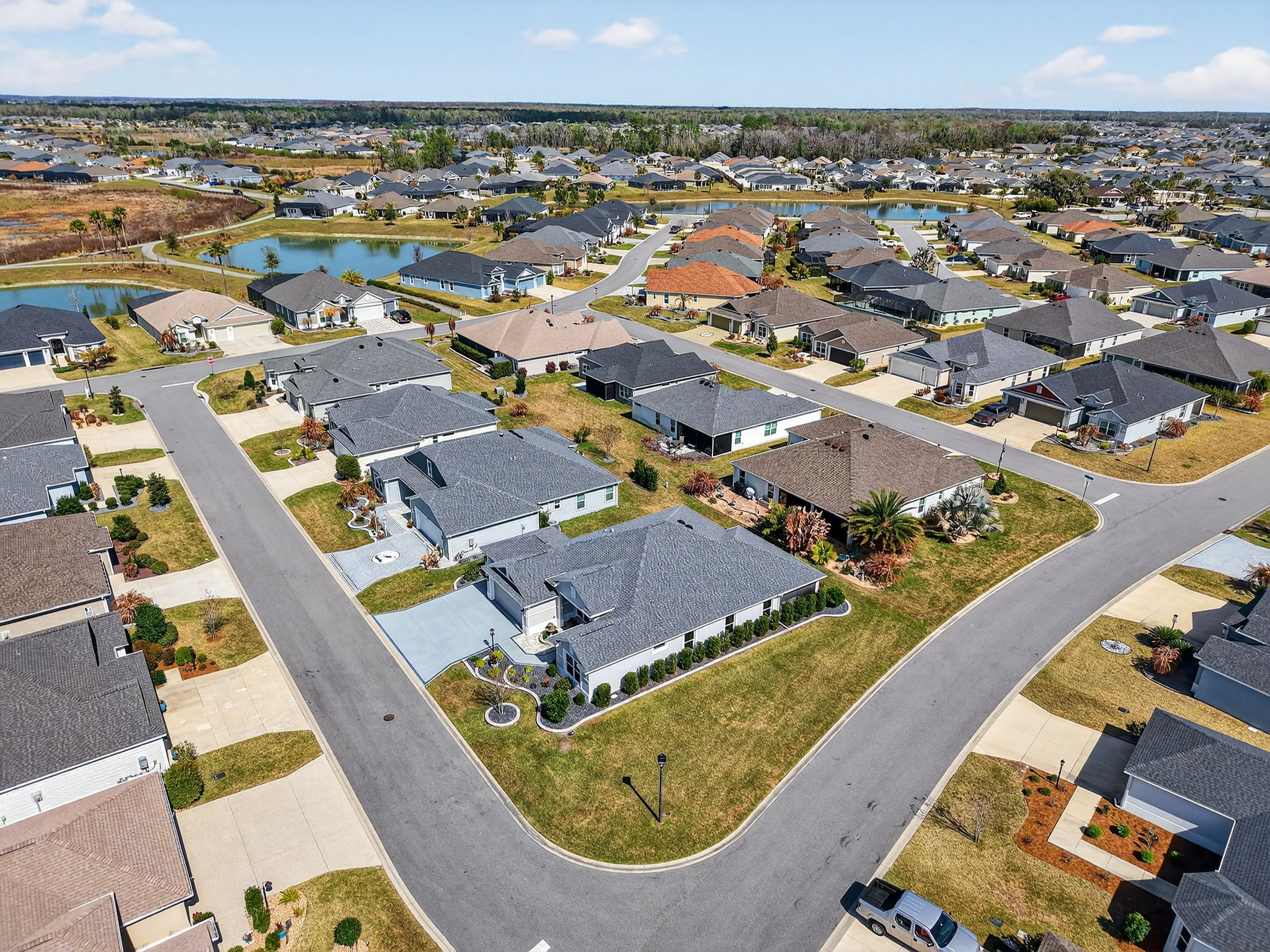 Aerial Side Elevation with Nearby Bissell Walking Trail