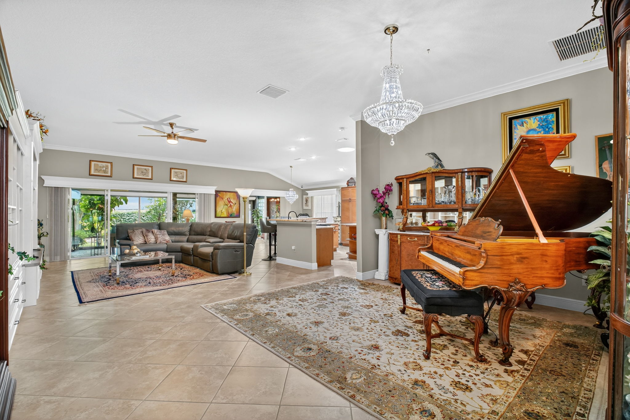 Dining and Living Rooms