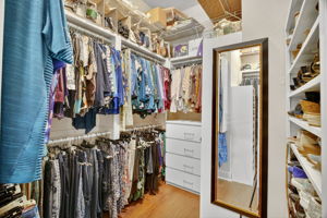 Primary Bedroom Customized Walk-In Closet