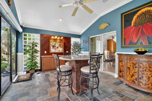 Expansive Climate-Controlled Enclosed Lanai