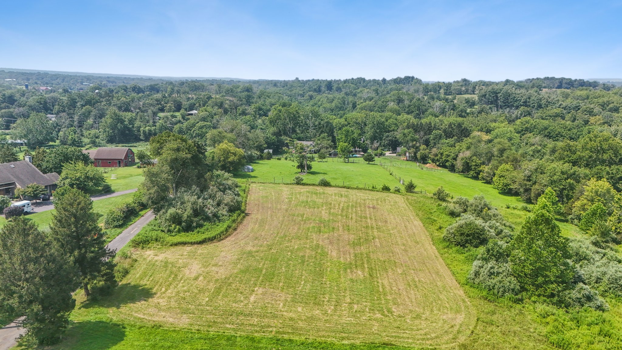 Hayfield - could be horse pasture