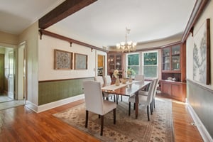 Custom built-ins in Dining Room