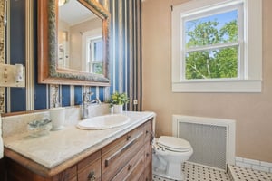 Shared hall bath